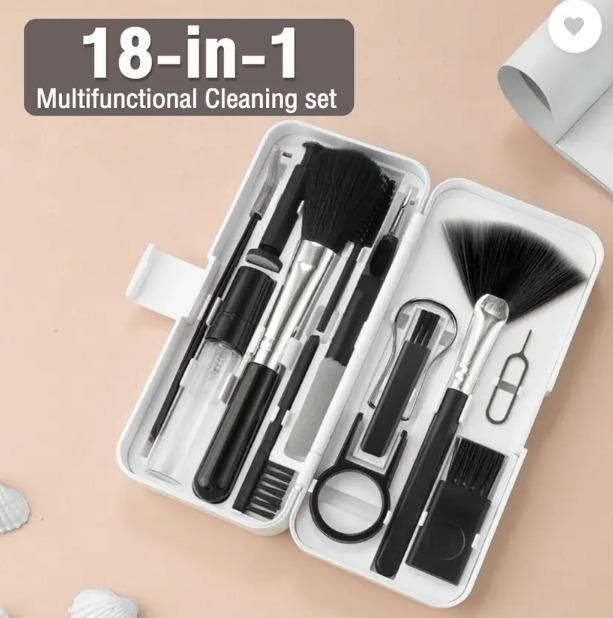 18-in-1 Multifunctional Cleaner Brush Kit - Utility Mart