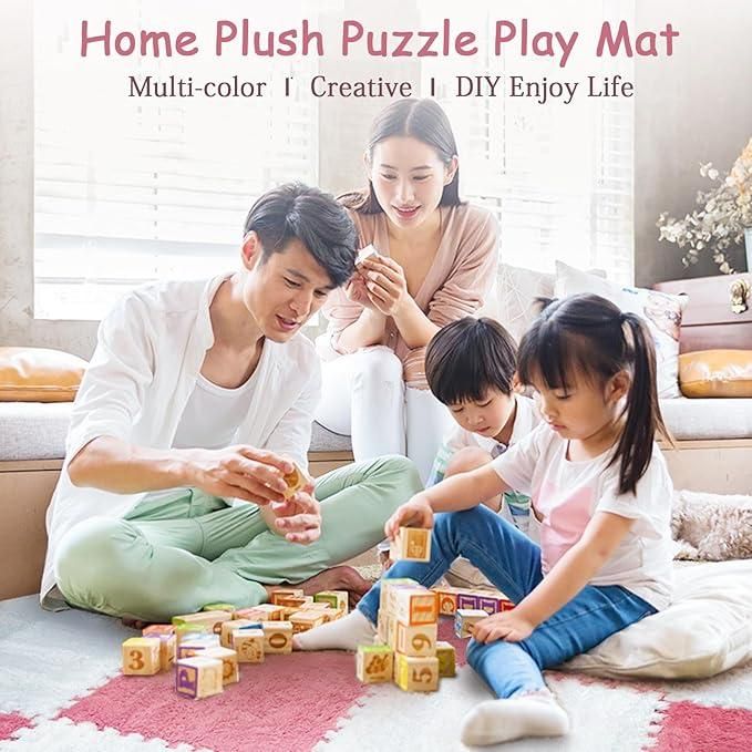 Interlocking Carpet Tiles Mat (6pc) - Utility Mart