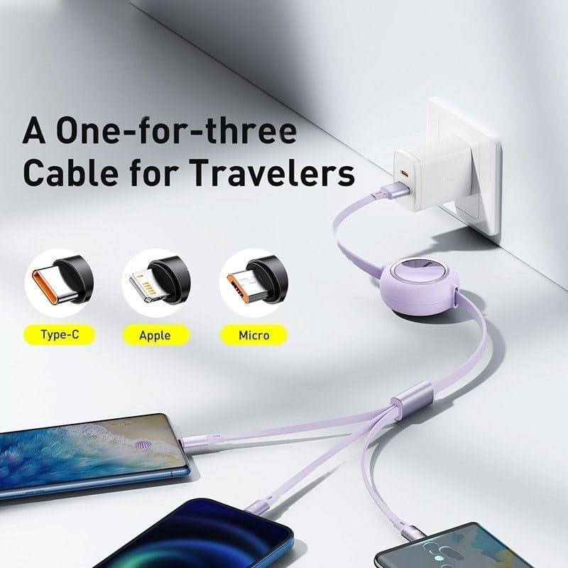3 in 1 Charging Data Cable - Utility Mart