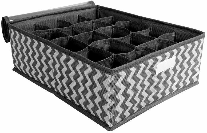 Non-Woven Foldable Storage Box Organizer with Lid - Utility Mart