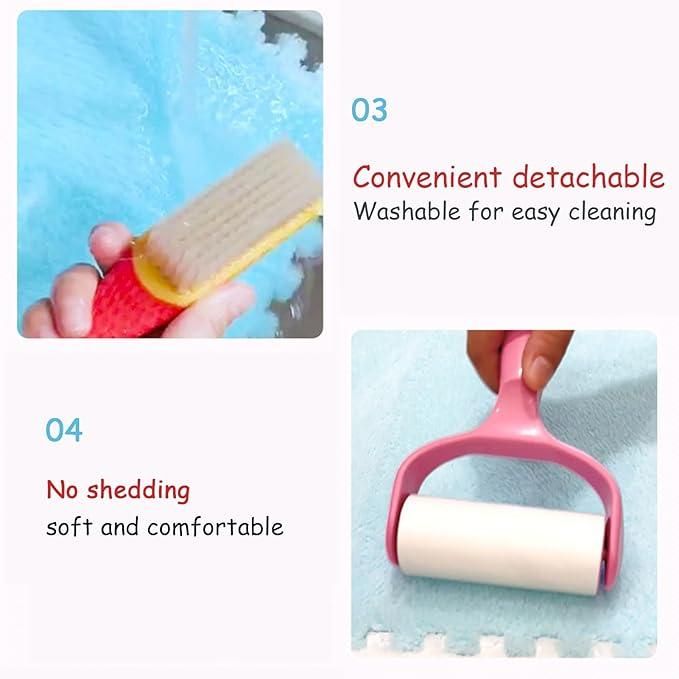 Interlocking Carpet Tiles Mat (6pc) - Utility Mart