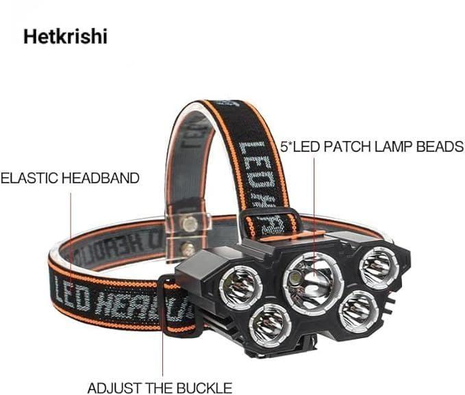 Headlamp Flashlight with Case Waterproof Running - Utility Mart