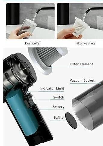 BD Portable Air Duster Wireless Vacuum Cleaner - Utility Mart