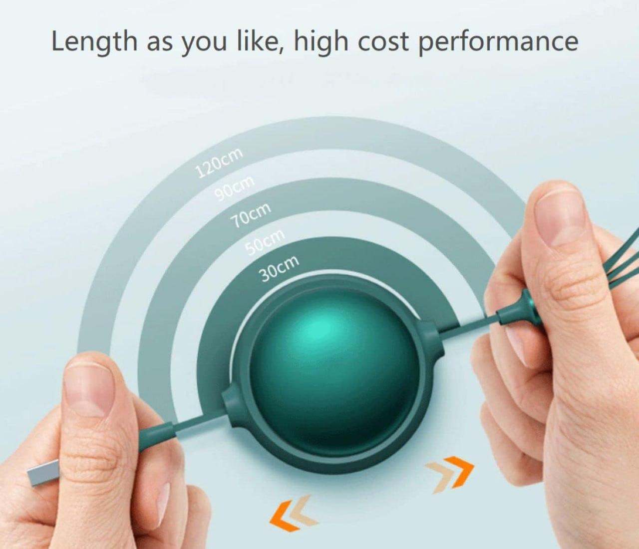 3 in 1 Charging Data Cable - Utility Mart