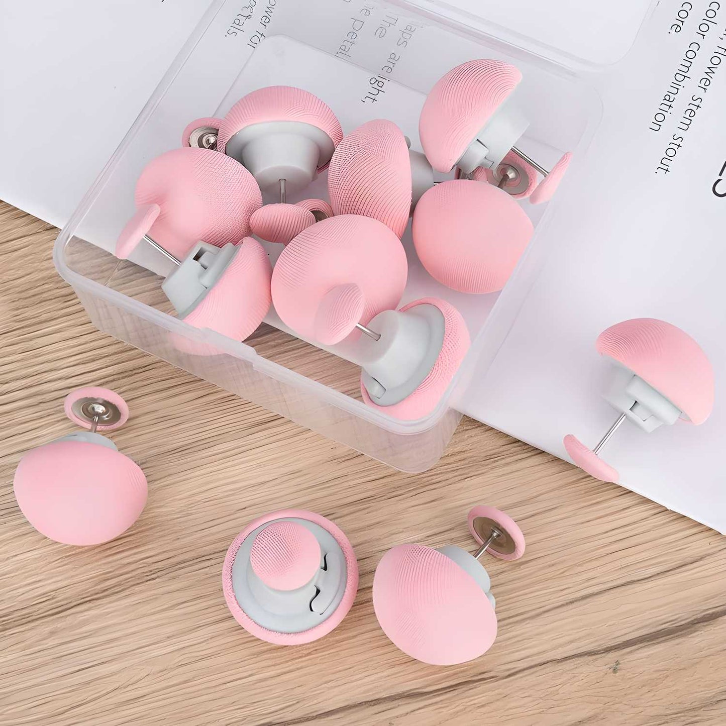 Mushroom Shape Quilt Bedsheet Fixing Clips (Pack fo 6) - Utility Mart