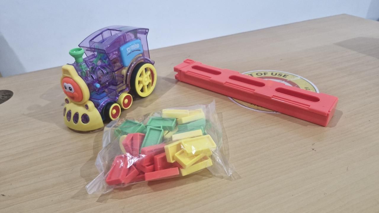 Train Toy Domino Set - Utility Mart