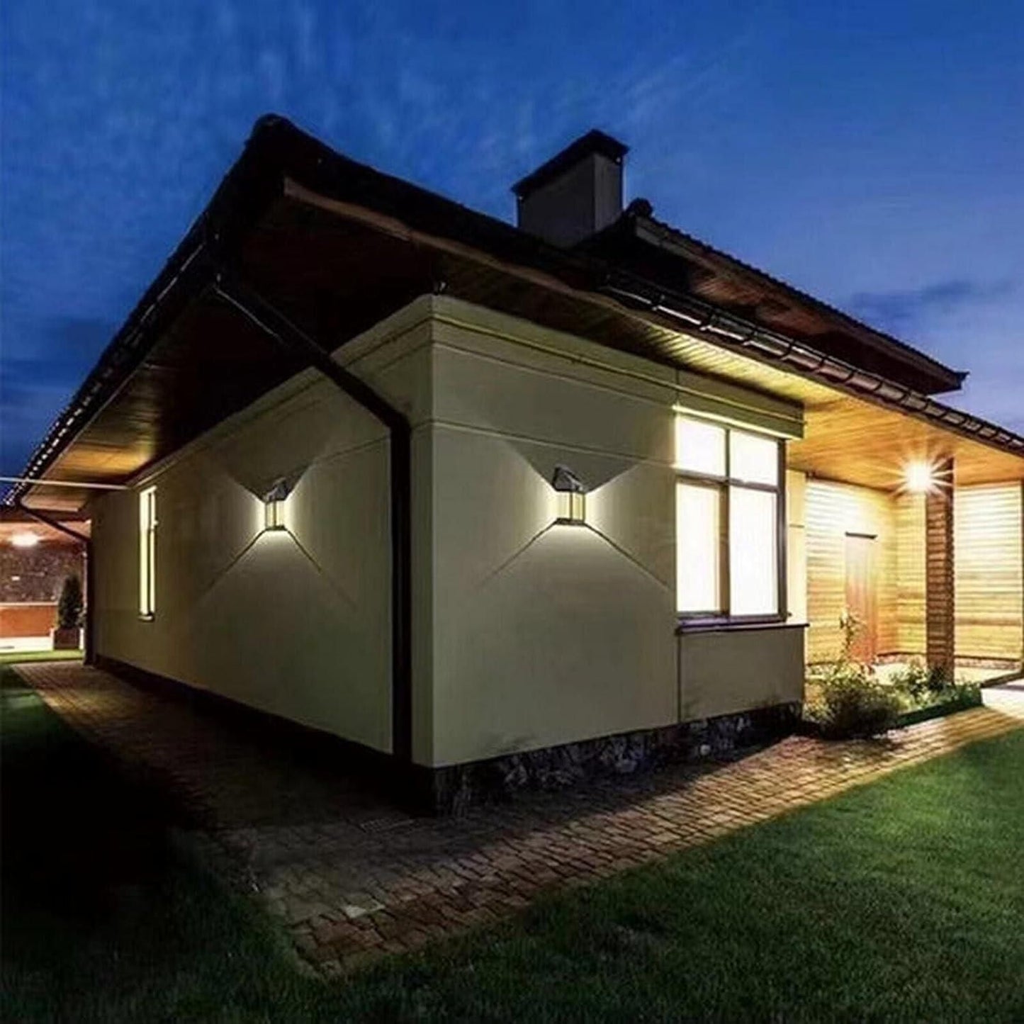 Solar Light Outdoor Wall Light - Utility Mart