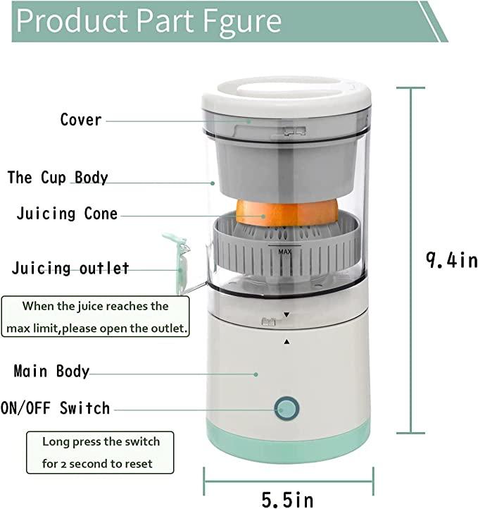 Electric Citrus Juicer : Ideal for juicing halved citrus fruits - Utility Mart