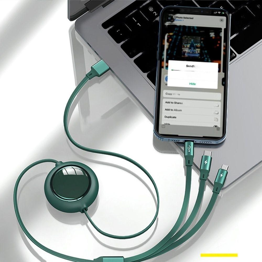 3 in 1 Charging Data Cable - Utility Mart