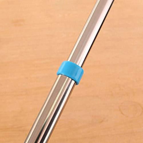 Mop-Wet and Dry Cleaning Flat Microfiber Floor Cleaning Mop with Telescopic Long Handle Dry Mop - Utility Mart