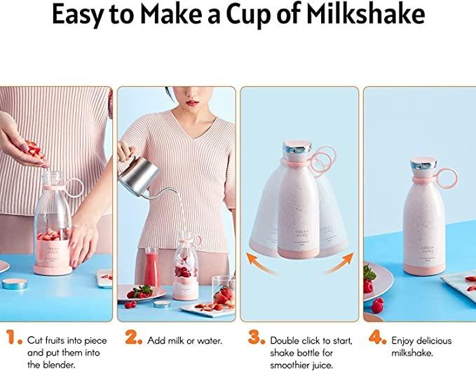 MIXEN Fresh Juice Portable Blender - Utility Mart