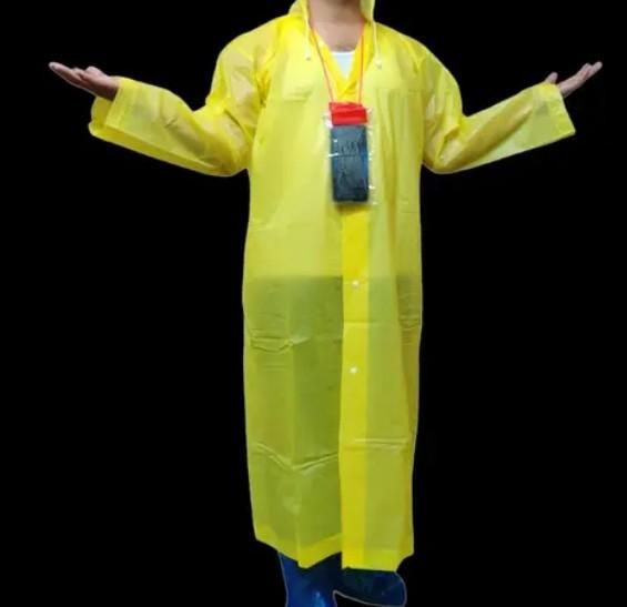 Unisex 3 in 1 Rain Coat (1 Rain Coat, 1 Mobile Cover & 1 Rain Shoe) - Utility Mart