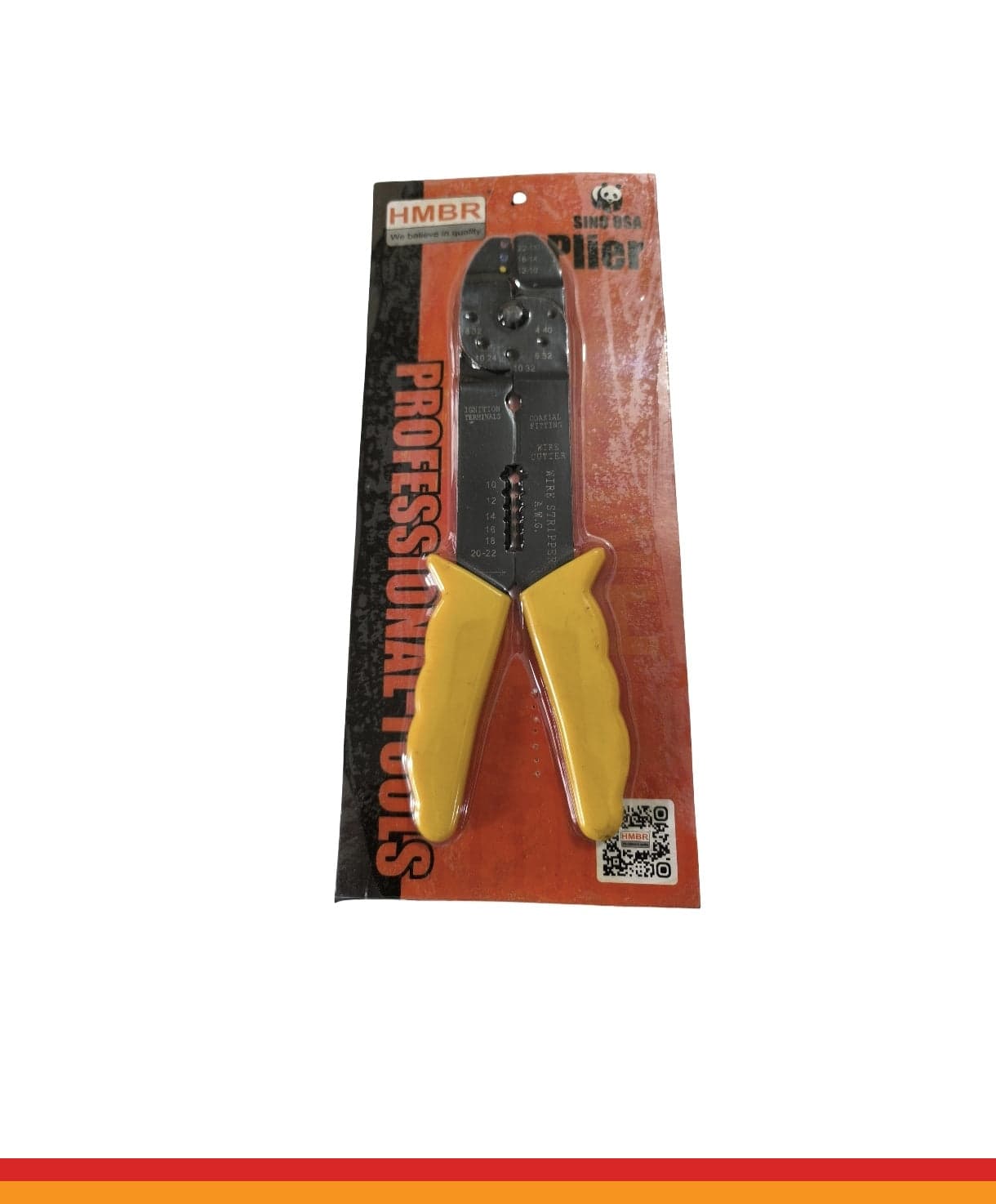 Crimping Plier Yellow Handle