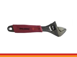 Adjustable Wrench Red Handle