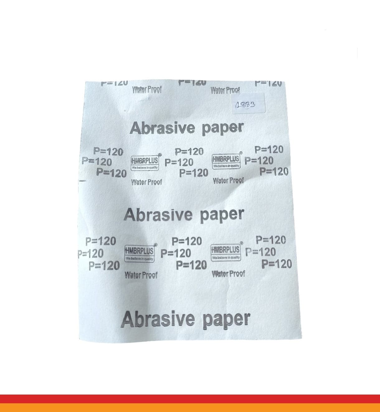 Abrasive paper 120 White