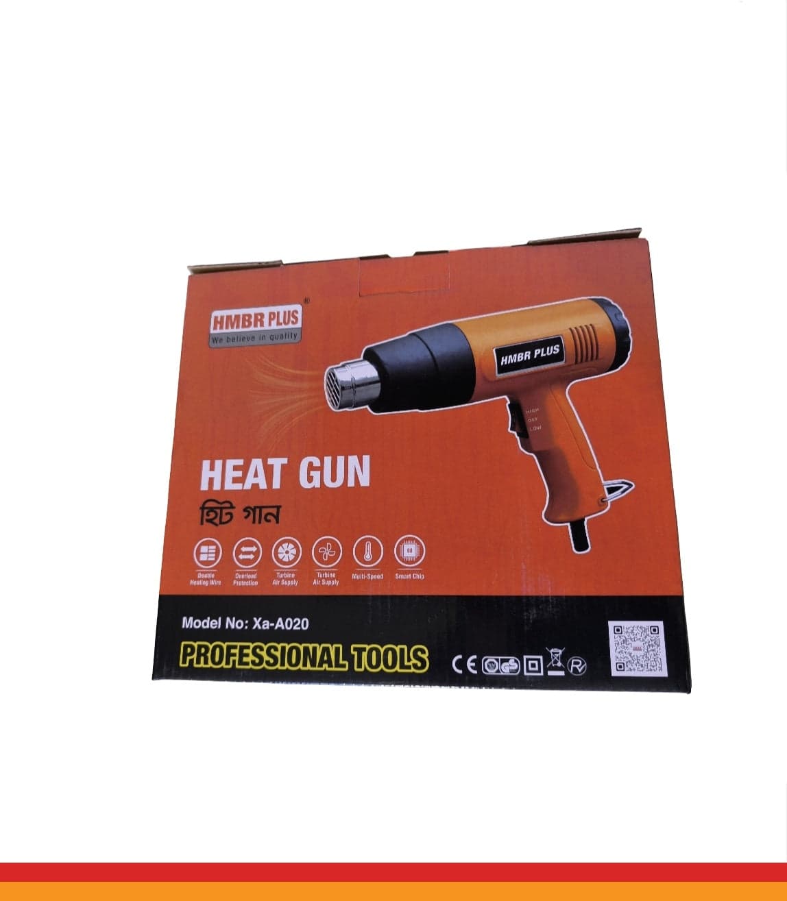 Heat Gun-2000W Orange (Xa-A020)