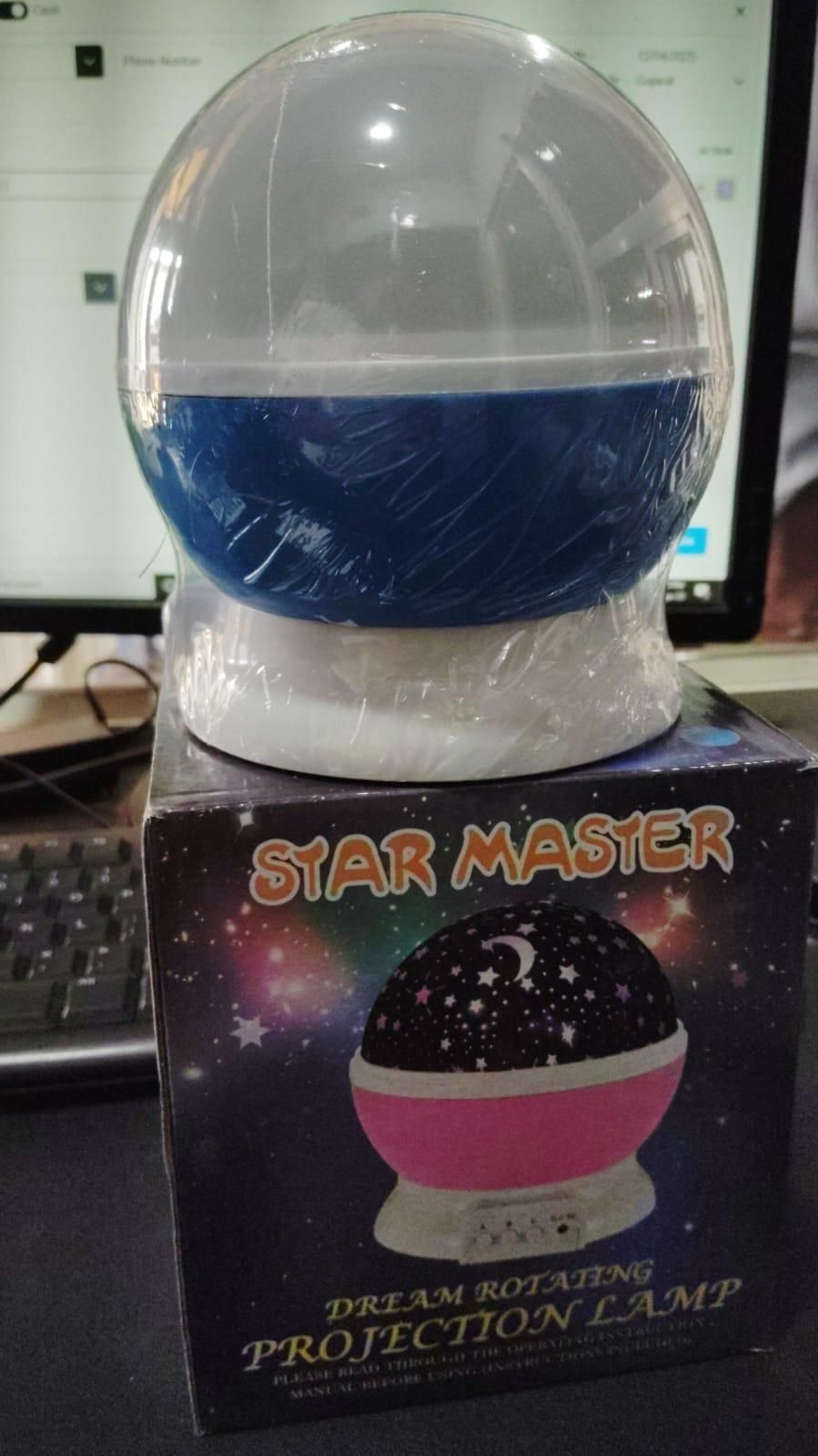 Star Master Rotating 360 Degree Moon Night Light Lamp - Utility Mart 