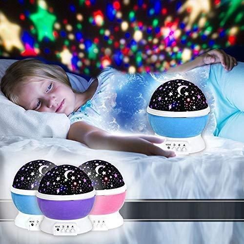 Star Master Dream Color Changing Rotating Projection Lamp - Utility Mart 