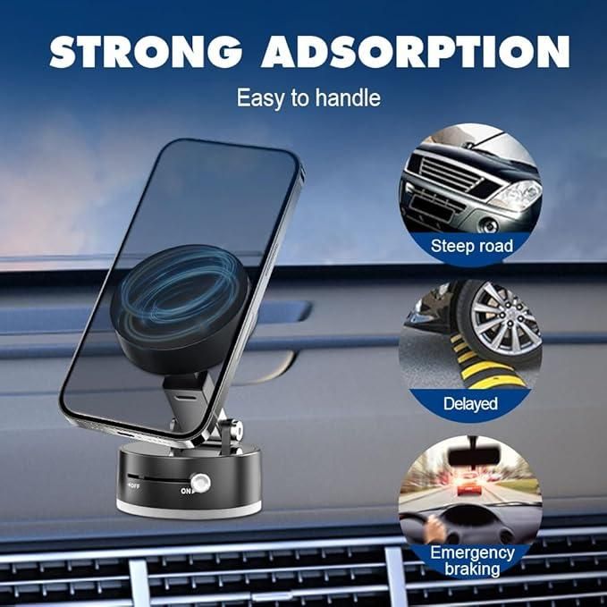 Vacuum Magnetic Suction Phone Holder - Utility Mart 