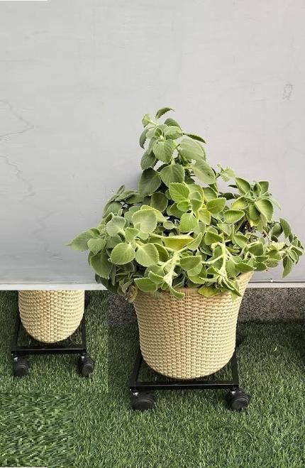 Wheel Pot Stand For Planters - Utility Mart 