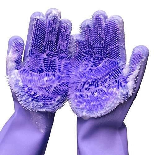 Cleaning Gloves - Magic Silicon Cleaning Gloves - Utility Mart 