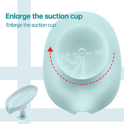 Leaf Shape Self Draining Soap Holder - Utility Mart 