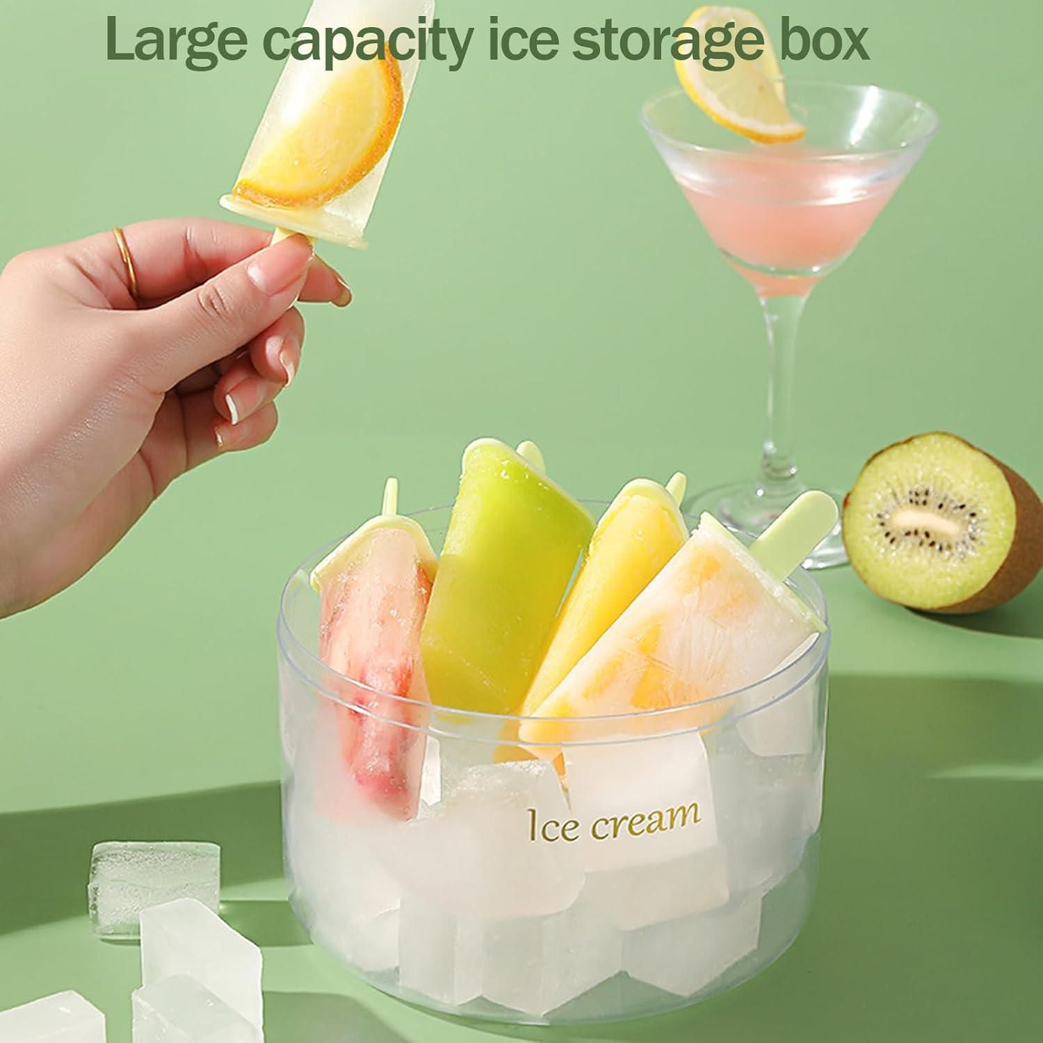 Reusable DIY 8 Pieces Ice Pop Mould - Utility Mart 
