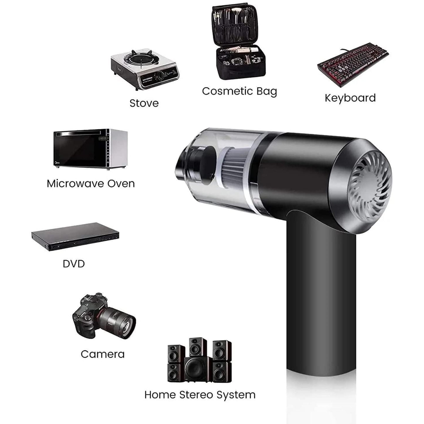 BD Portable Air Duster Wireless Vacuum Cleaner - Utility Mart 
