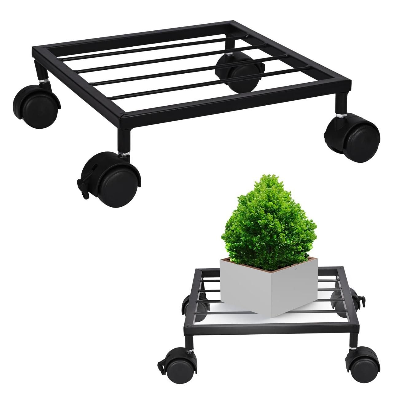 Wheel Pot Stand For Planters - Utility Mart 