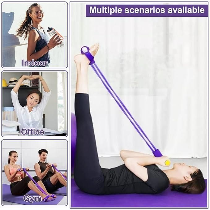 Yoga Pedal Puller Resistance Band Fitness Equipment - Utility Mart 