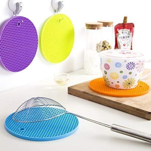 Silicone Heat Resistant Table Mat (Pack of 1) - Utility Mart 