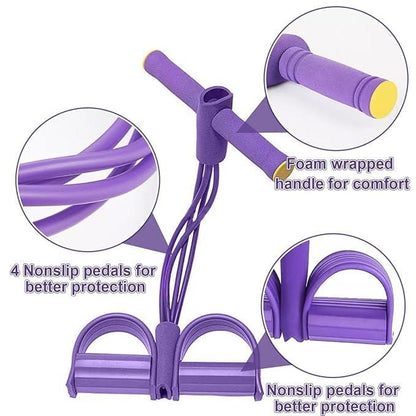 Yoga Pedal Puller Resistance Band Fitness Equipment - Utility Mart 