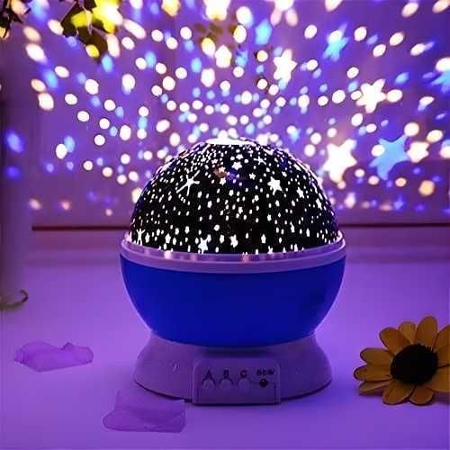 Star Master Rotating 360 Degree Moon Night Light Lamp - Utility Mart 