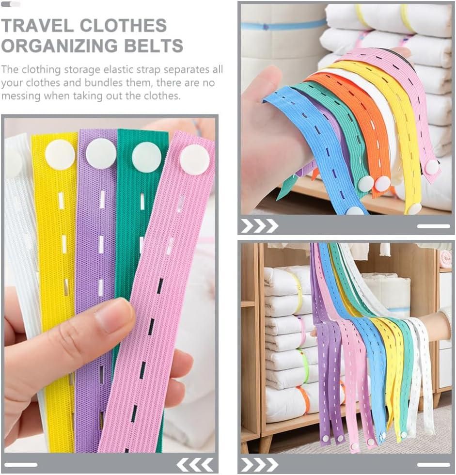 Classified Storage Sorting Bundling Elastic Band (Pack of 10) - Utility Mart 