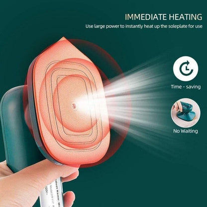 Iron-Travel Steamer Iron for Clothes , Portable Handheld Iron - Utility Mart 