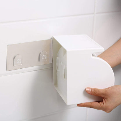 Toilet Paper Holder,Self-Adhesive roll Holder Paper - Utility Mart 