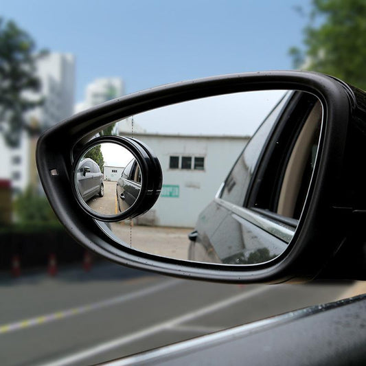 Rear View Mirror- Round Car Rear View Mirror(Set of 2) - Utility Mart 