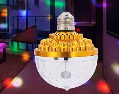 Rotating Magic Ball Light with Lamp Holder Set - Utility Mart 
