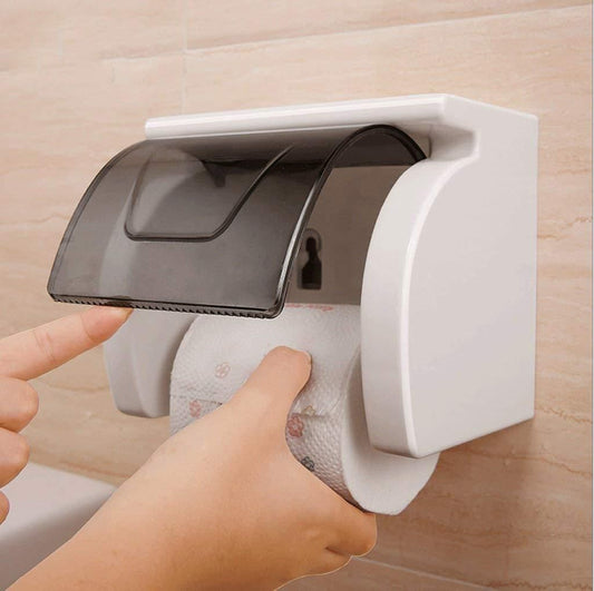 Toilet Paper Holder,Self-Adhesive roll Holder Paper - Utility Mart 