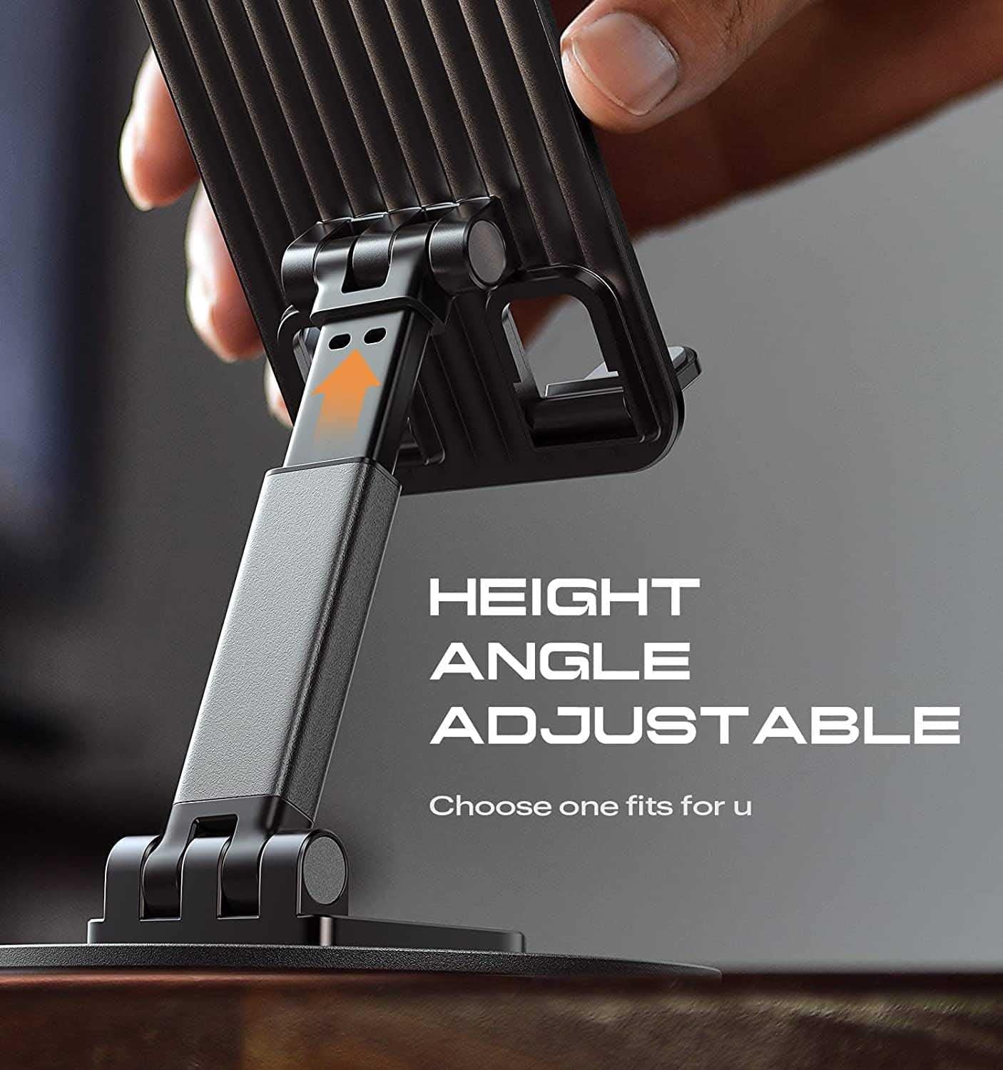 Mobile Phone Stand 360� Rotation Height and Angle - Utility Mart 