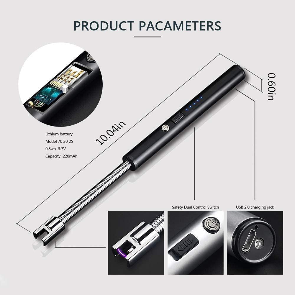 USB Plasma Rechargeable Electric Lighter for Kitchen - Utility Mart 