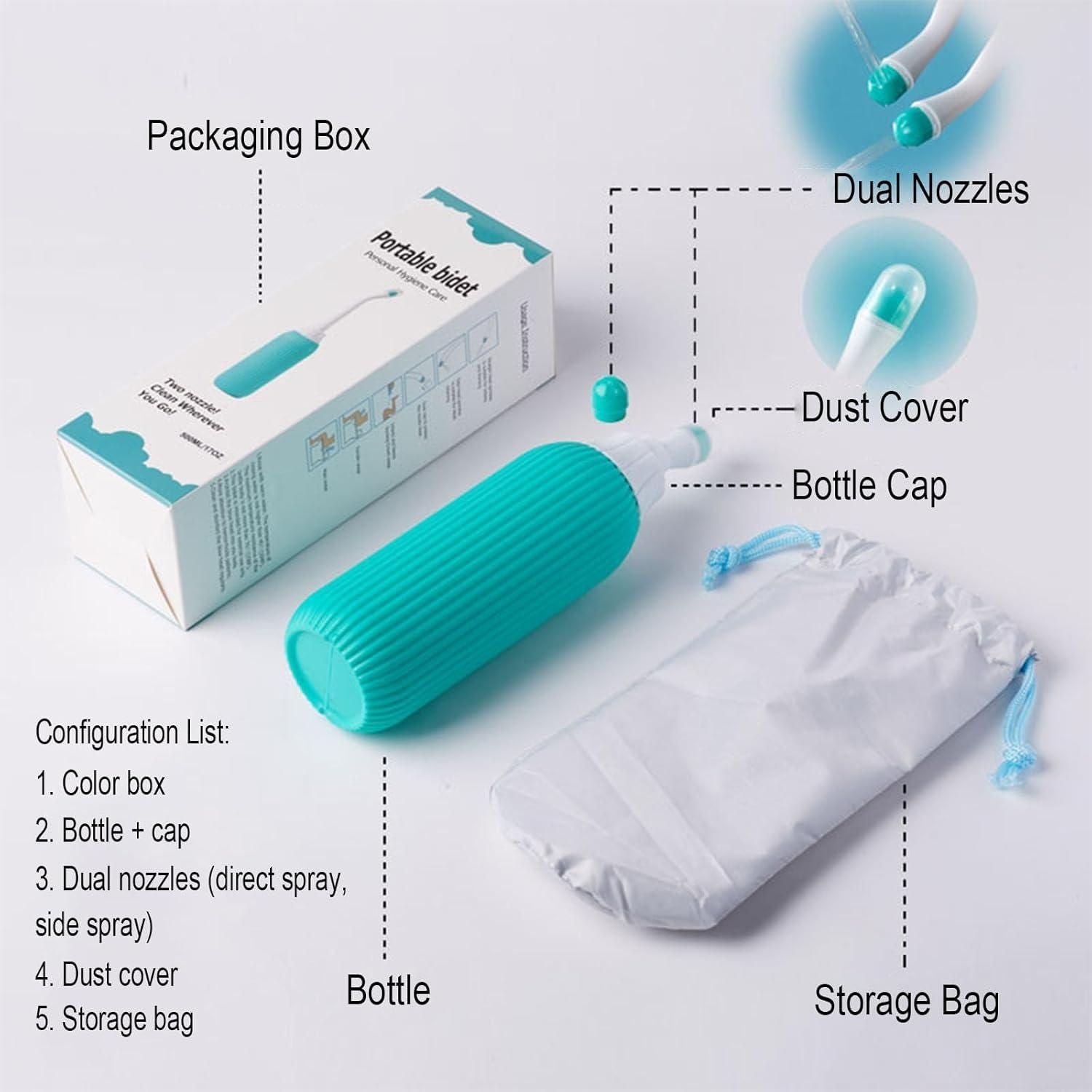 Portable Bidet Bottle Sprayer - Utility Mart 