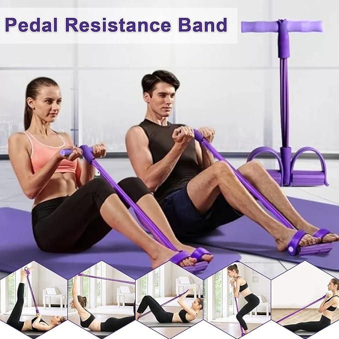 Yoga Pedal Puller Resistance Band Fitness Equipment - Utility Mart 