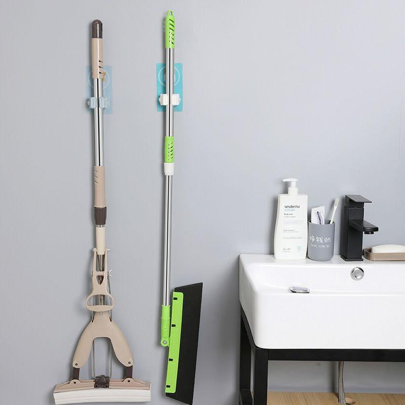 Mop Broom Holder-Wall Mounted Cartoon Mop, Broom Holders(Pack of 3) - Utility Mart 