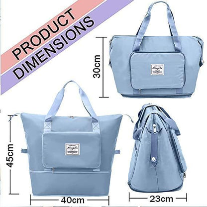 Foldable Polyester Travel Duffel Bag - Utility Mart 
