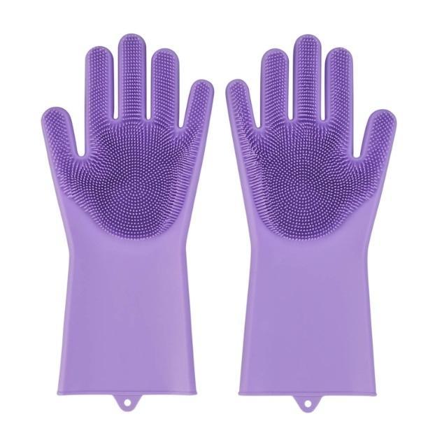 Cleaning Gloves - Magic Silicon Cleaning Gloves - Utility Mart 