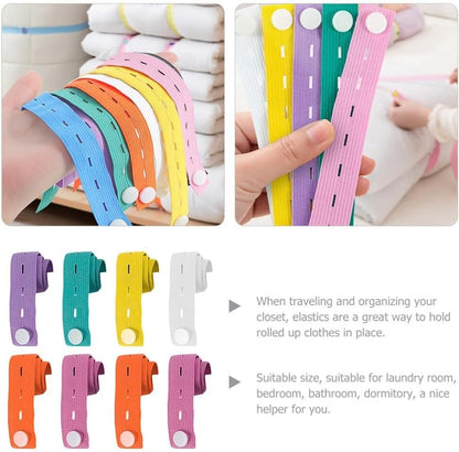 Classified Storage Sorting Bundling Elastic Band (Pack of 10) - Utility Mart 