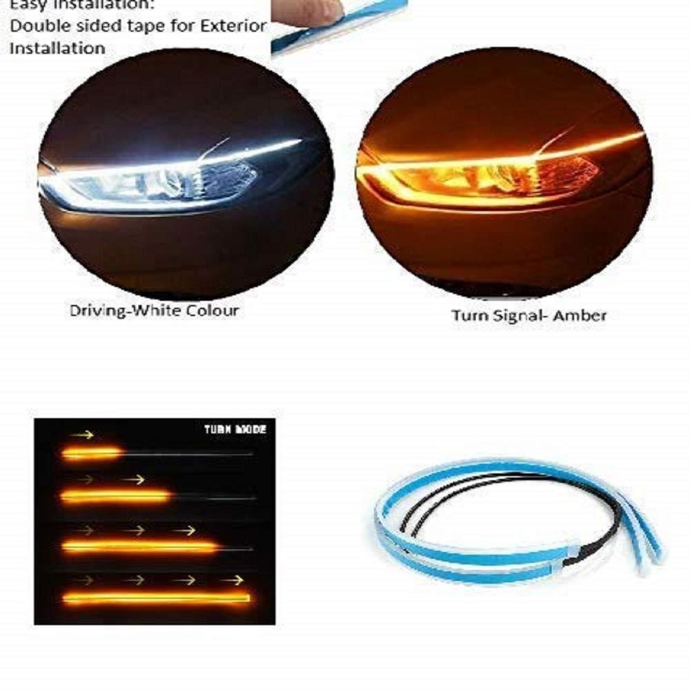 DRL Turn Signal Left and Right 12v LED Strip (Pack of 2) - Utility Mart 
