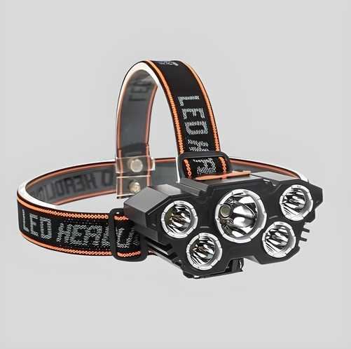 Headlamp Flashlight with Case Waterproof Running - Utility Mart 