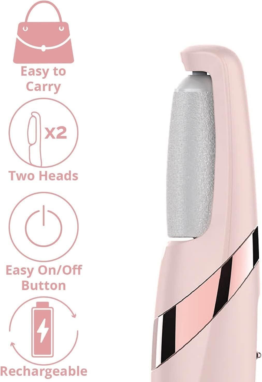 Electronic Cordless Pedicure Callus Dead Skin Remover Polishing Tool - Utility Mart 